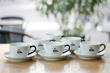 Laden Sie das Bild in den Galerie-Viewer, Kleine Cappuccinotasse Set 12-teilig